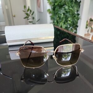 Jimmy Choo Trisha Oversize Square Gradient Sunglasses NWT 🤩